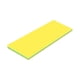 thumbnail image 3 of Colchoneta flotante de agua, colchón enrollable, piscina, balsa flotante, tumbona relajante para jugar a los niños, flotador para paseos en bote por e Amarillo Verde Naranja, 3 of 5