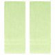 thumbnail image 1 of REGALWOVEN Toallas de Mano a Rayas, Algodón Suave Absorbente para Secado de Manos y Lavado de Cara Regalos Verde 2 Piezas, 1 of 5