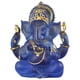 thumbnail image 3 of Estatuilla De Ganesha, Fengshui Indio, Estatuas De Lord Ganesh, Adornos Para El Hogar, Manualidades, Azul, 3 of 3
