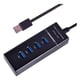 thumbnail image 1 of Hub Usb 3.0 5gbps 4 Puertos Negro, 1 of 3