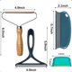 thumbnail image 2 of 4Pcs Mascota Cacampanao Removedo, Dog Gato Cacampanao Removedo fo Couch, Reutilizable Pelusa Removedo Afeitadoa Potátil Alfombra Rake Rasqueta Pincel, Tela Pelusa Remove fo Rugs, Clothing,..., 2 of 7
