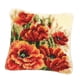 thumbnail image 4 of Kits De Gancho De Pestillo Con Patrón De Flores, Funda De Almohada, Funda De Cojín, 17x17 Pulgadas, Flor 2, 4 of 5