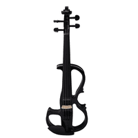 Violín Eléctrico Livorno 4/4 Negro Liv-E-41Bk