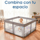 thumbnail image 5 of Corral Infantil Bebe Malla Y Tela Oxford Pelota 120x120cm Beige, 5 of 5