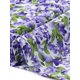 thumbnail image 5 of Agnes Orinda Blusas de Mujer Talla Grande Babydoll Cuello en V Mangas 3/4 de Linterna Camisas Florales Blusas Peplum 4X Púrpura, 5 of 6
