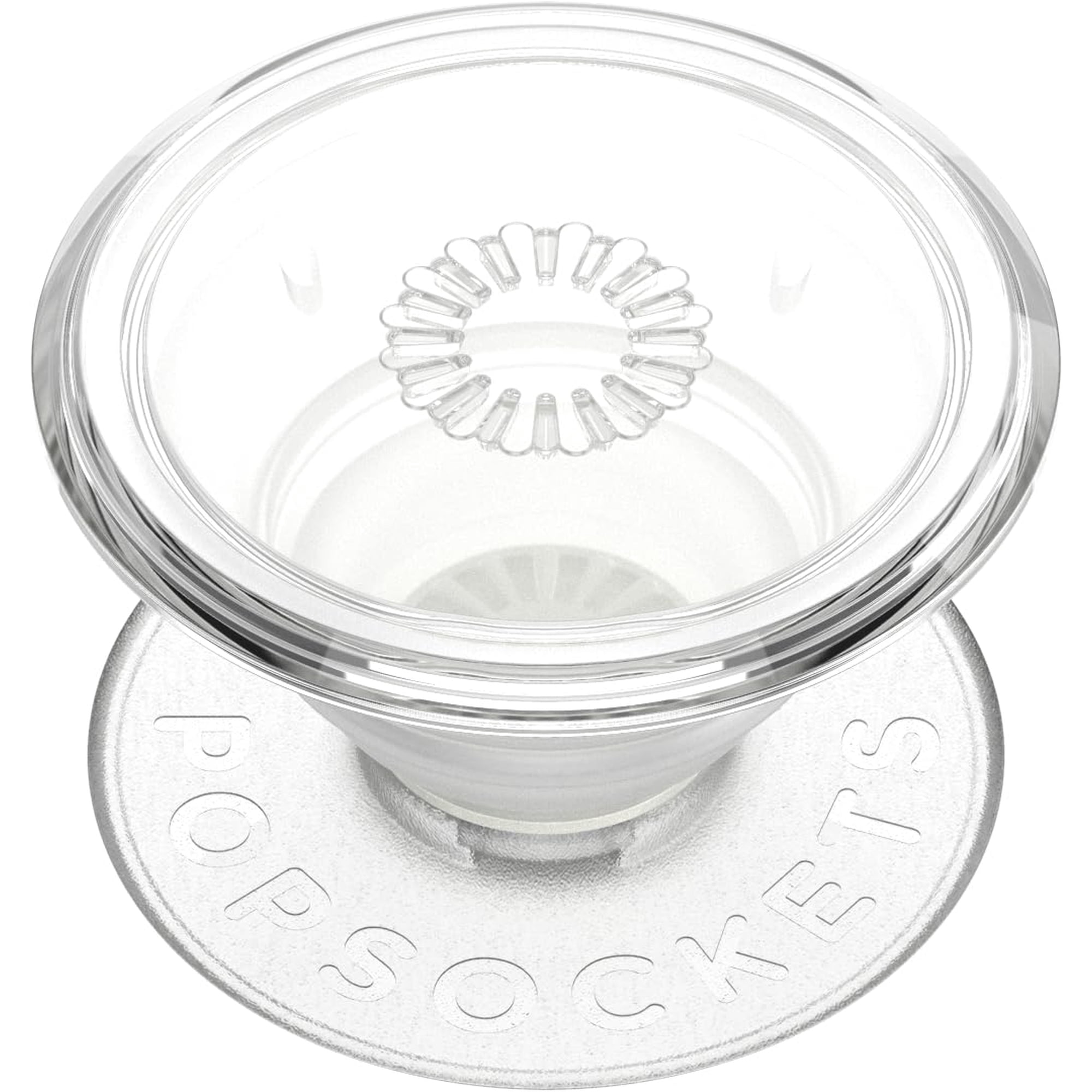 Empuñadura Para Teléfono Con Soporte Expandible Popsockets, Transparente