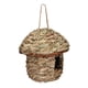 thumbnail image 2 of Refugio de paja tejido a mano para pájaros, jaulas para pájaros, nido de pájaro, casa colgante para pájaros para , exterior, exterior, , 14cmx15cm, 2 of 5