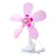 thumbnail image 1 of Ventilador De Clip Portátil Ventilador Eléctrico Ventilador De Mesa Silencioso Para Acampar Dormitorio De Escritorio Rosa, 1 of 5
