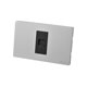 thumbnail image 2 of Pack 10 Toma Internet Metálico Rj65 - Gris Negro, 2 of 3