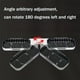 thumbnail image 4 of 1pc Rotatable Multi-Layer Storage Rack, Floating Shelves Wall Mounted Storage Shelves, Hanging Shower Caddy, Bathroom Organizer, Shower Caddy Bathroom Organizer, Wall Mount Shower Organizer, Bathroom, 4 of 4