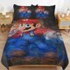 thumbnail image 1 of Super Mario Duvet Cover Set 3 Piece Bedding Set Double Sided Printing Decorative Comforter Cover Set, 1 of 5