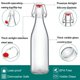 thumbnail image 4 of Botellas ZEBEIYU 500 ml Pack de 6 con tapa swing de vidrio, 4 of 9