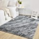 thumbnail image 2 of Alfombra TWINNIS Super Soft Shaggy, 150 x 240 cm, gris y negro, 2 of 3