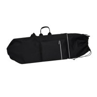 Magideal - Bolsa De Monopatín, Bolsa De Transporte Para Longboard, Mochila Plegable Gruesa Para Monopatín, Bolsa De Transporte Portátil Impermeable Para Monopatí Negro 84Cmx32Cm