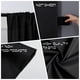 thumbnail image 5 of Cortinas Joydeco, color negro, poliéster, 3 x 3 m, 2 paneles, 5 of 6