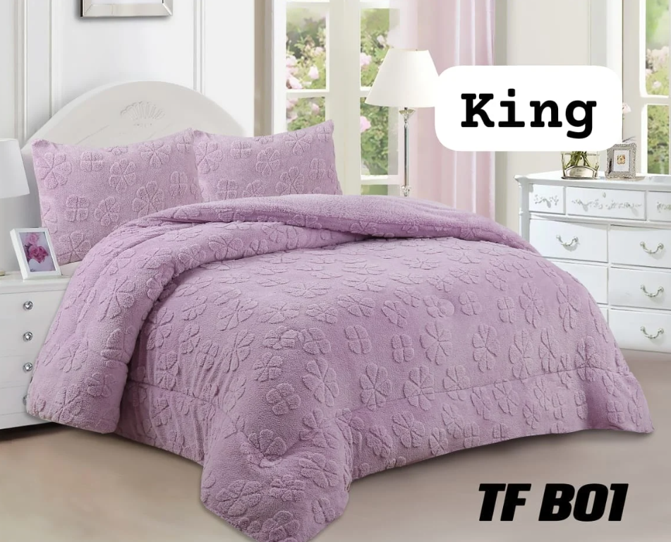 Todostore - Plumon De Invierno Texturizado Con Chiporro King