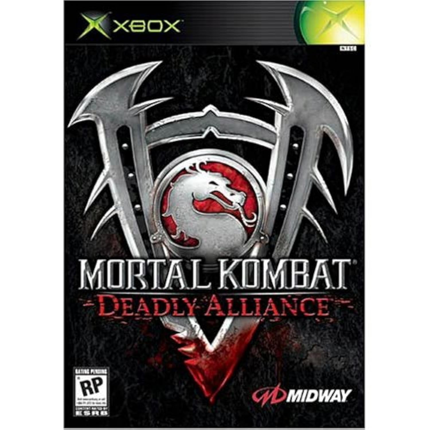 Midway - Videojuego Xbox Mortal Kombat Deadly Alliance Fighting