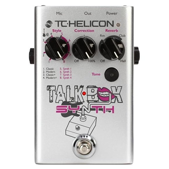 Pedal de efectos de guitarra TC Helicon TalkBox Synth