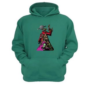 Poleron Canguro Guardianes La Película Verde Aguamarina Talla L Unisex