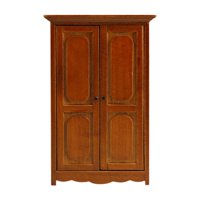 Bothyi - Armario Para Casa De Muñecas En Miniatura 1/12 Organizador De Ropa Armario Para Casa De Muñecas De Juguete