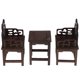 thumbnail image 1 of 1 set 1/6 casa de muñecas de madera mesa de té / mesa de café muebles de sala f, 1 of 5