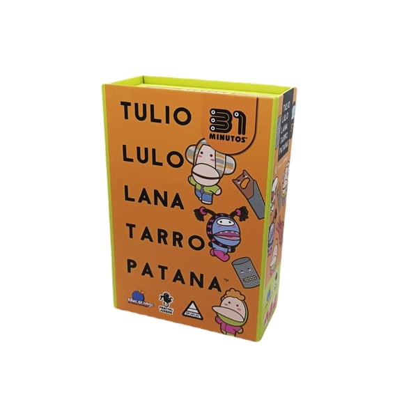 Juego de Mesa Tulio Lulo Lana Tarro Patana 31 Minutos
