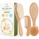 thumbnail image 1 of Set Cepillo Y Peine Beba 4 Piezas Madera Natural, 1 of 3
