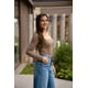 thumbnail image 1 of Body mujer manga larga Annhora color mocca - MM SHOP, 1 of 4