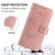 thumbnail image 4 of Funda cartera mariposa para iPhone 17 Air con soporte y ranuras para tarjetas Oro rosa, 4 of 5