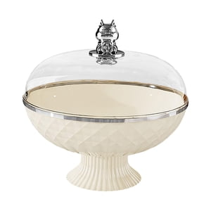 Magideal - Frutero Para Encimera, Cesta Escurridora De Frutas, Bandeja De Almacenamiento Para Encimera De Cocina, Soporte Para Almacenamiento De Frutas, Soporte Crema