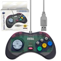 Controlador Retro-Bit Usb Oficial De Sega Saturn Para Sega Genesis Mini