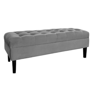 Tapiceria Moderna - Banqueta Baul Portofino Color Gris