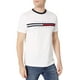 thumbnail image 1 of Camiseta Tommy Hilfiger de manga corta con estampado de rayas exclusivas para hombre, 1 of 3