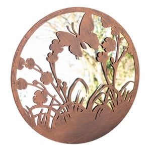 Genérico - Espejo Decorativo Pared Armonía Jardín Adorno Moderno Jhn