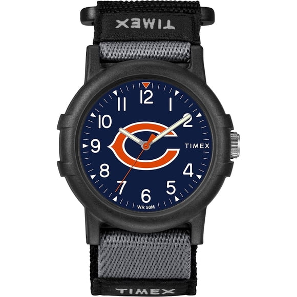 Mira a Timex TWZFBEAYA NFL reclutar a los Chicago Bears para hombres