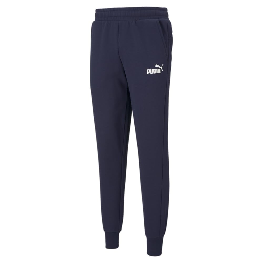 Pantalones Deportivos Puma Essentials De Forro Polar Para Hombre, Tallas Grandes Y Altas