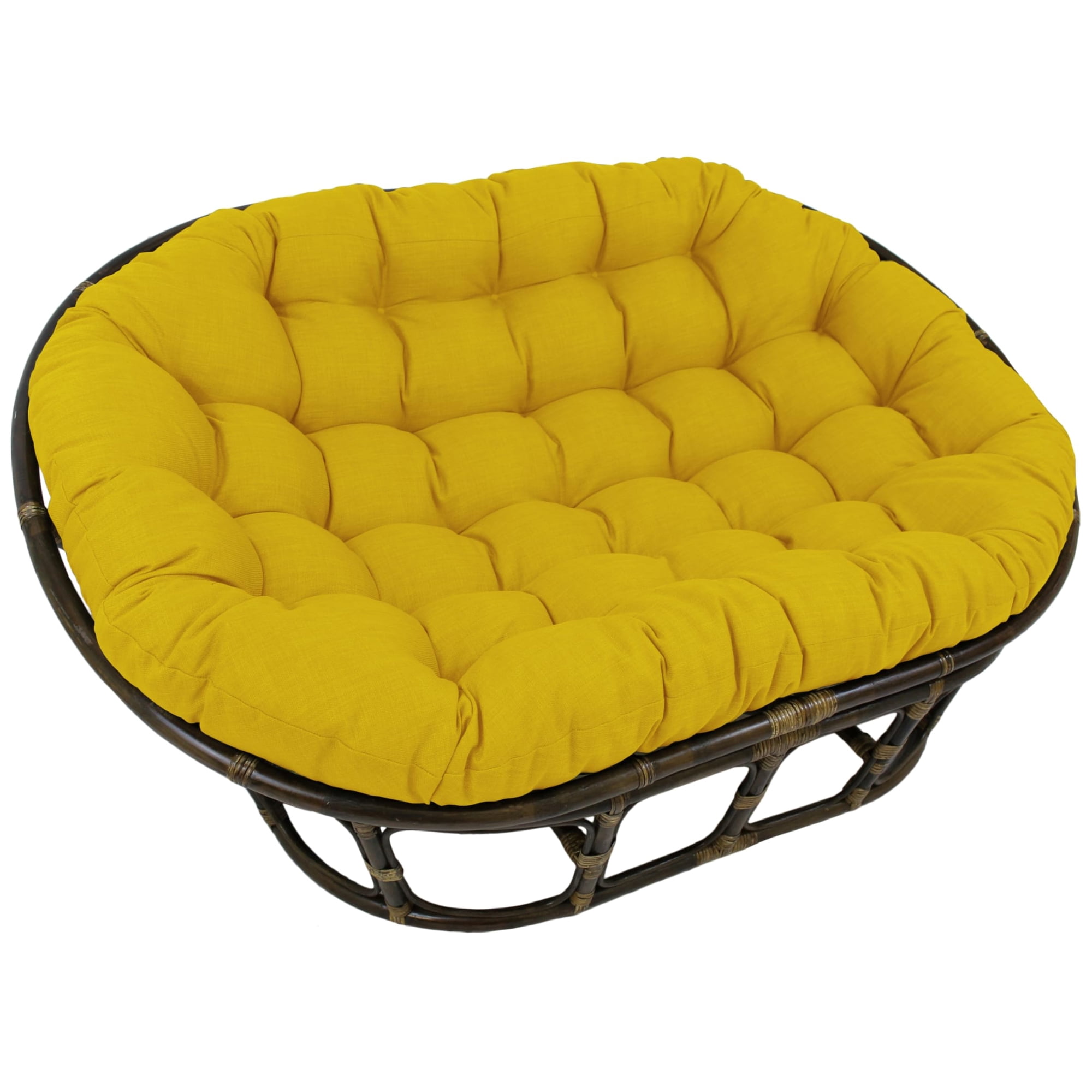 Blazing Needles - Agujas Acolchadas Con Mechones Lisos Para Exteriores, Doble Papasan