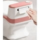 thumbnail image 2 of Pelela De Bebé Tipo Inodoro Asiento Acolchonado Sonido Wc ROSA, 2 of 4