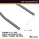thumbnail image 2 of Soporte de neumáticos de repuesto CE Smith U-Bolt cincado para barco 8-3/4, 2 of 8