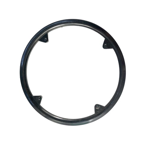 Magideal - Protector De Rueda De Cadena De Bicicleta, Fácil De Instalar, Redondo, Duradero, Protección De Piñón, Anillo De Cadena Para Piñones De Cadena De Bicic 12Cm