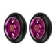 thumbnail image 3 of 1 Par De Ruedas De Repuesto Para Scooter De Acrobacias De 100 Mm Con Cojinetes Y Bujes De Color Púrpura, 3 of 5