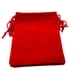 thumbnail image 3 of 50 Uds. Bolsa De Terciopelo Con Cordón, Bolsa De Regalo Para Fiesta De Boda, 10x12cm, Color Rojo, 3 of 3