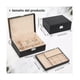 thumbnail image 3 of Maletin Joyero 2 Niveles, Organizador De Joyas, 3 of 4