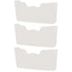 thumbnail image 5 of Porta documentos Simple Houseware pack de 3, blanco, 30 × 17 cm, 5 of 5