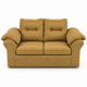 thumbnail image 2 of Sofa Laos 2 cuerpos Tela Oro, 2 of 5