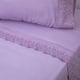 thumbnail image 2 of Sábanas Microfibra Broderie Santorini 2 plazas Lila, 2 of 3
