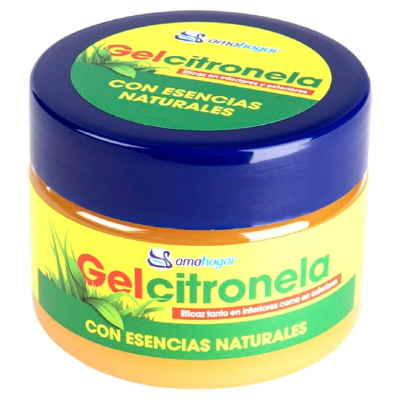 Gel Ambientador Citronela Anti Mosquitos - Amahogar