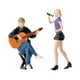 thumbnail image 3 of Figuras De Guitarrista Y Cantante, Decoración De Escritorio En Miniatura Para Paisaje, 3 of 5