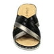thumbnail image 4 of Sandalias Confort de Mujer con Tiras Cruzadas PG5255 Negro, 4 of 5