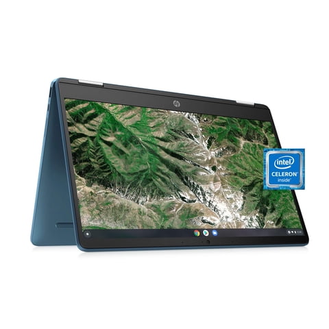 Ordenador Portátil Hp X360 14A Chromebook 14 Hd 4 Gb 64 Gb